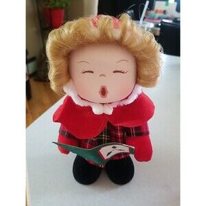 Musical Christmas Caroler Wind Up plays "Jingle Bells"